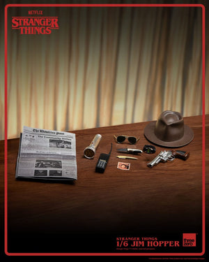 Threezero Stranger Things Figura 1/6 Jim Hopper (Season 1) 32 cm