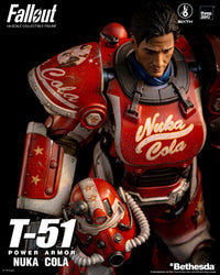 Threezero Fallout Figura 1/6 T-51 Nuka Cola Power Armor 37 cm