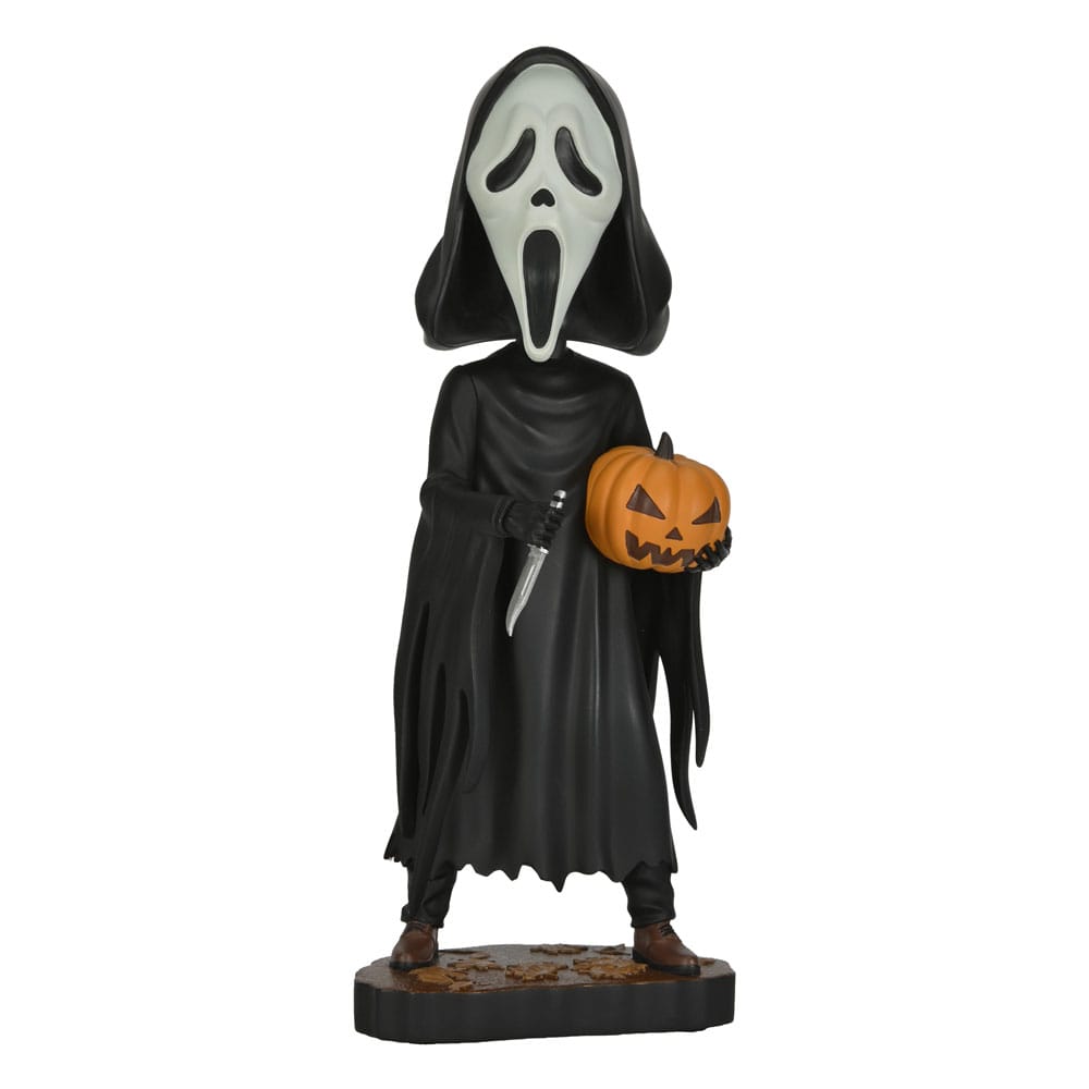 Neca Scream Cabezón Head Knocker Ghost Face with Pumpkin 20 cm