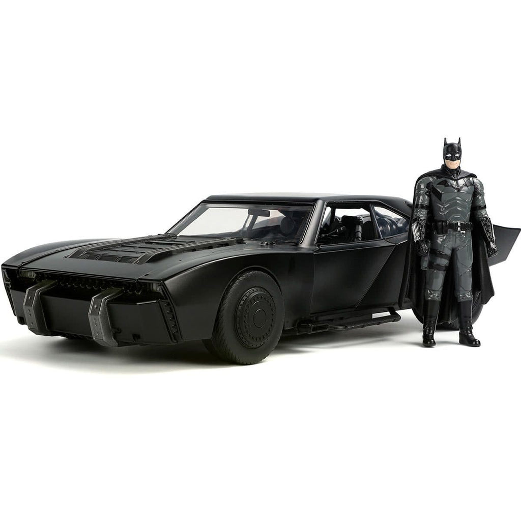 CAJA DAÑADA The Batman 2022 Batmobile 1/18 Scale Die-Cast Metal Vehicle