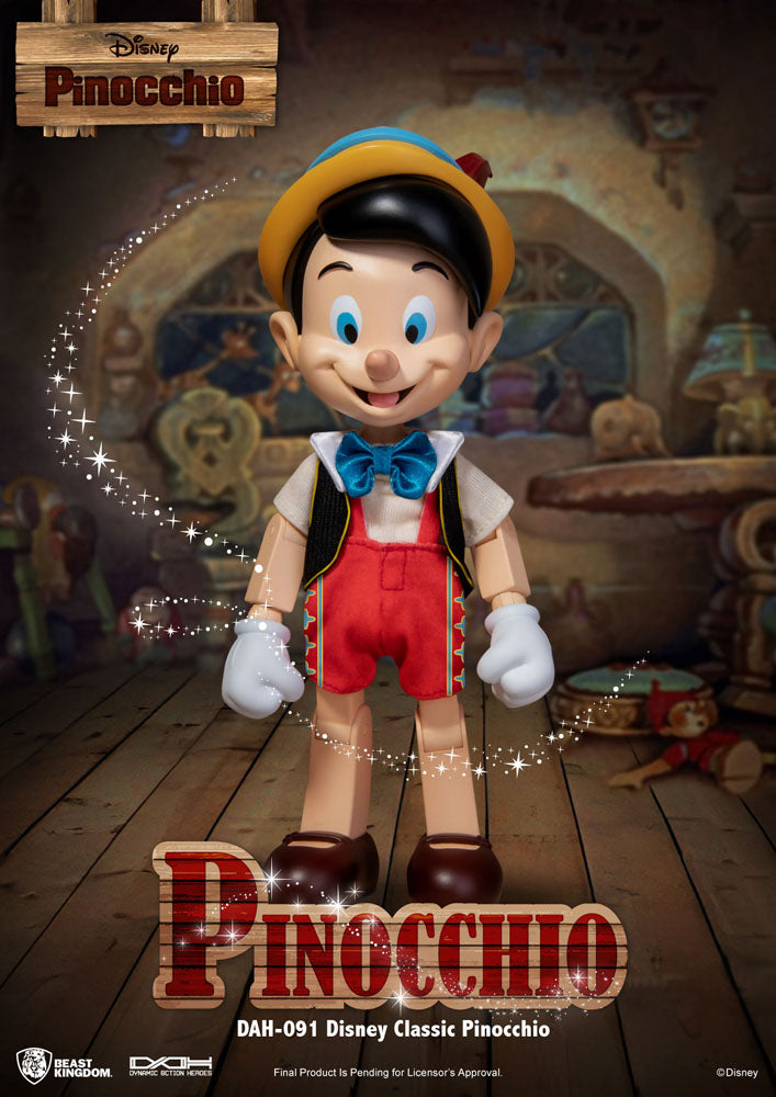 Beast Kingdom Disney Classic Figura Dynamic 8ction Heroes 1/9 Pinocchio 18 cm
