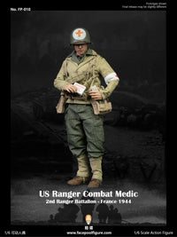 Re-order: Facepoolfigure FP-010 1/6WWII US Ranger Combat Medic – France 1944