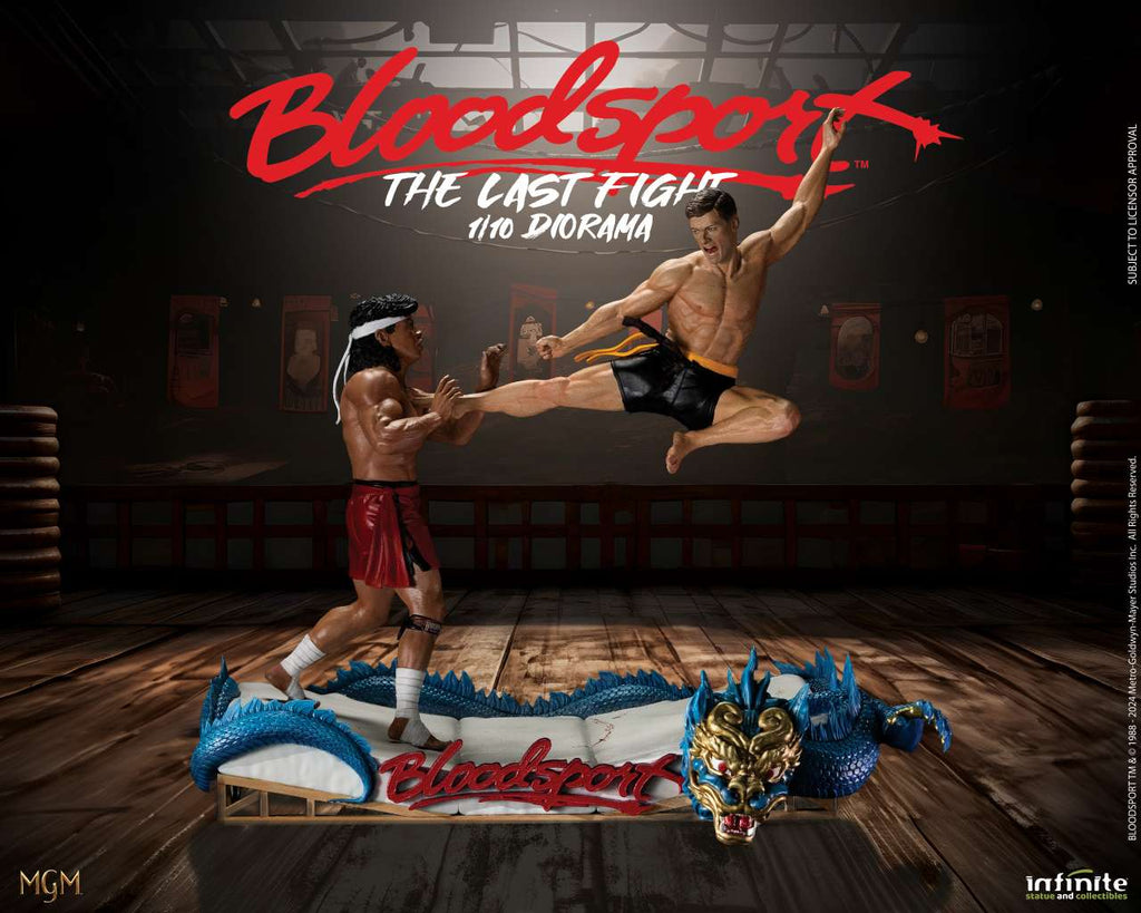 Infinite Statue Bloodsport The Last Fight 1/10 Diorama Statue