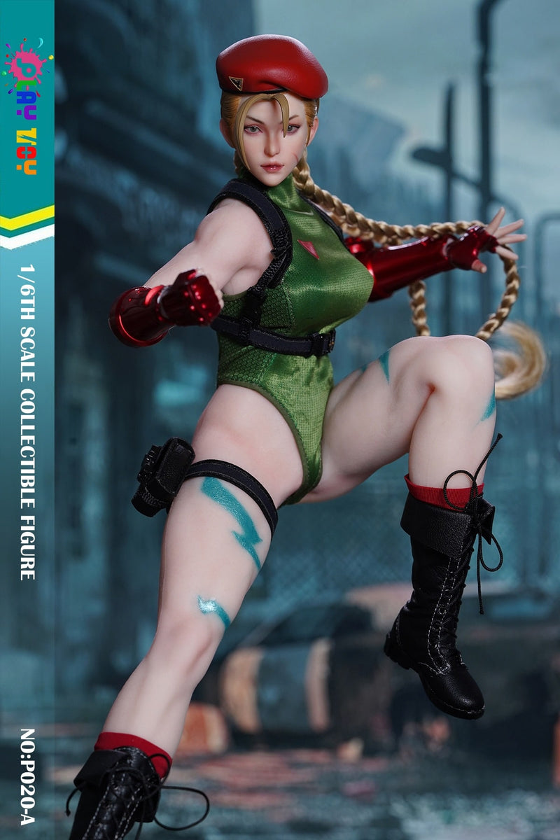 PLAY TOY P020-A 1/6 Fighting Female Warrior Green