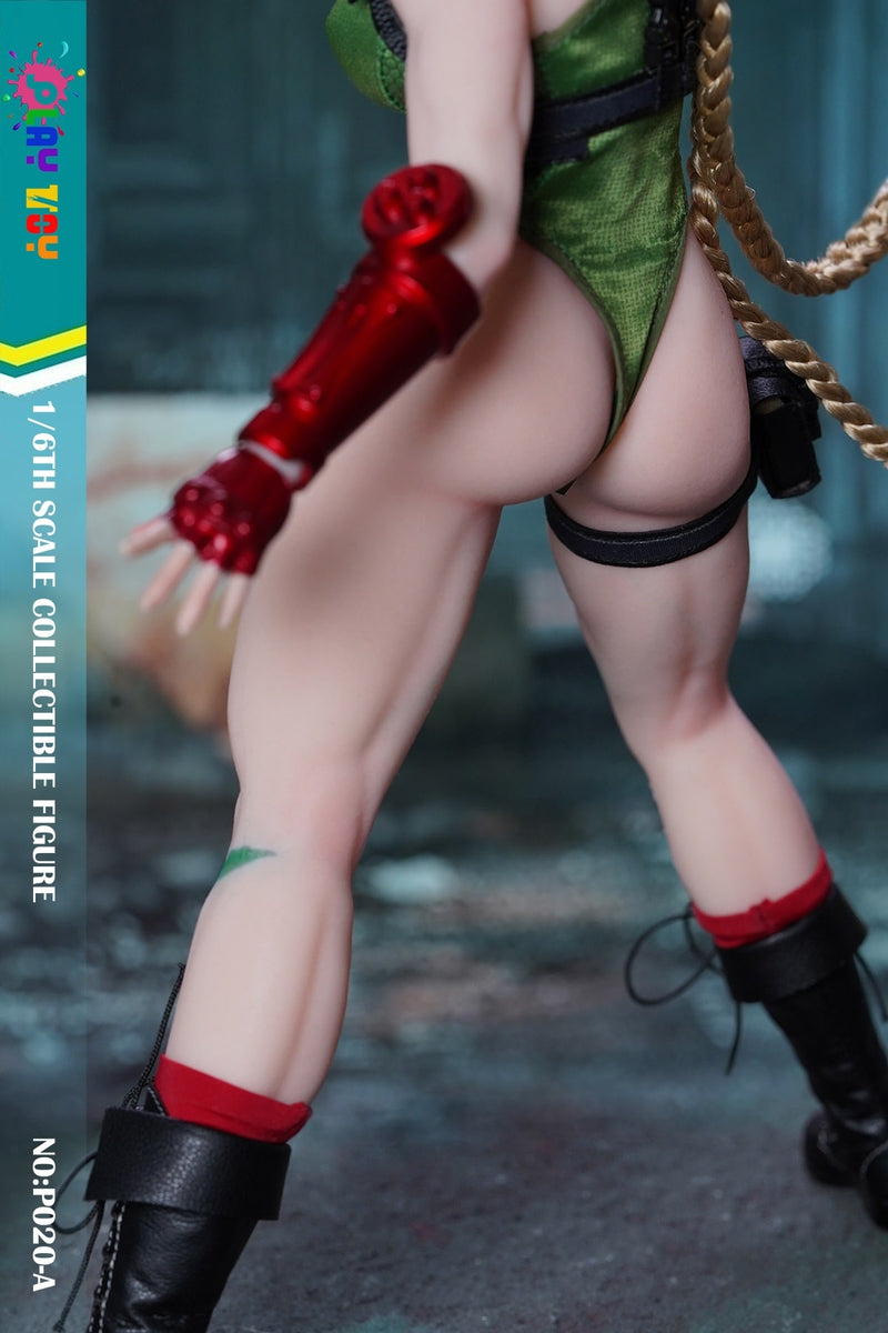 PLAY TOY P020-A 1/6 Fighting Female Warrior Green