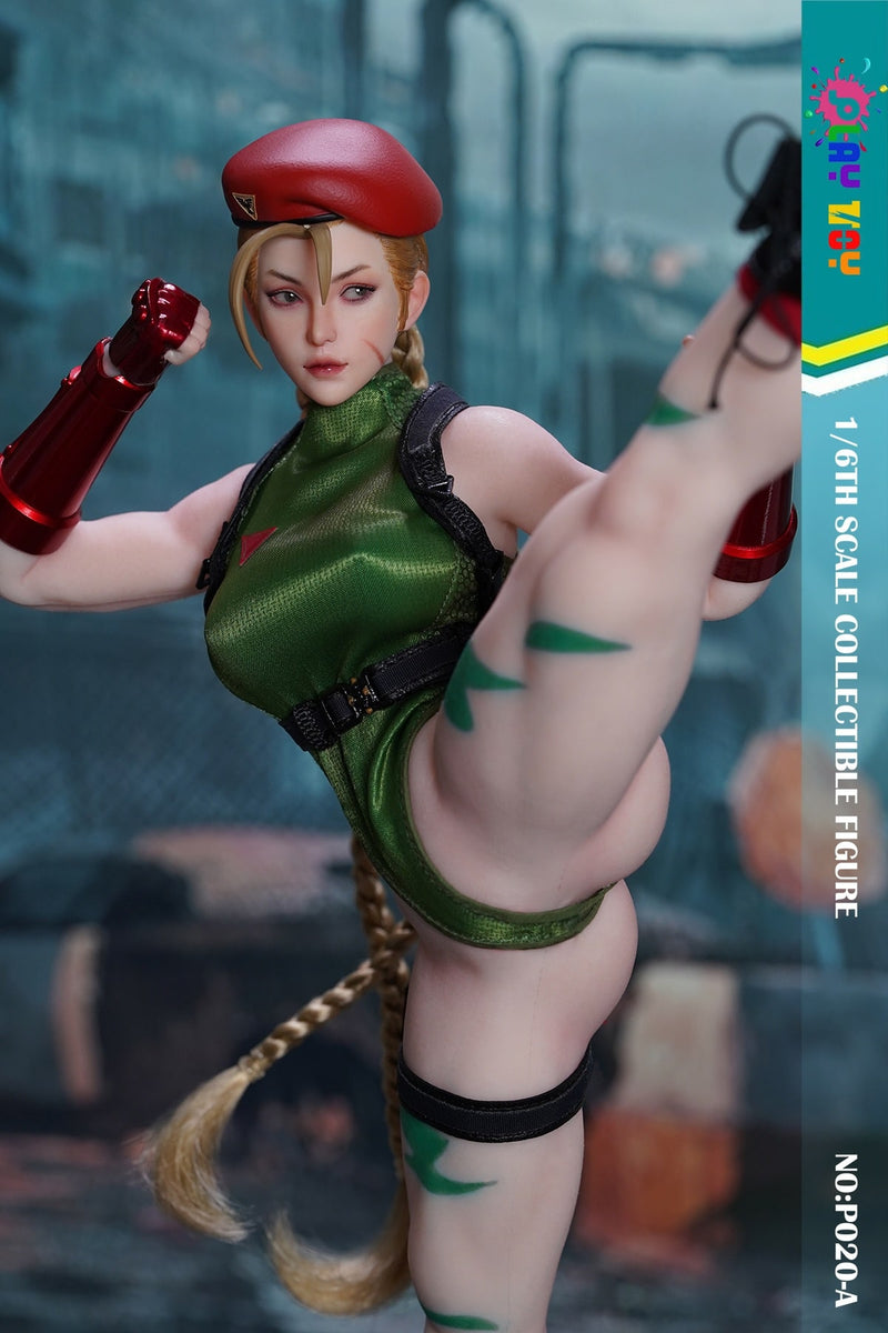 PLAY TOY P020-A 1/6 Fighting Female Warrior Green