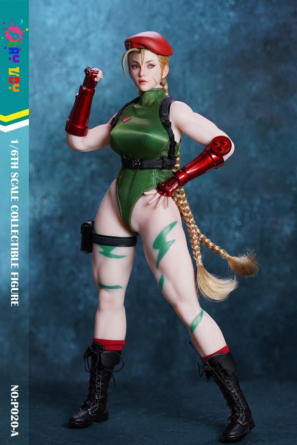 PLAY TOY P020-A 1/6 Fighting Female Warrior Green