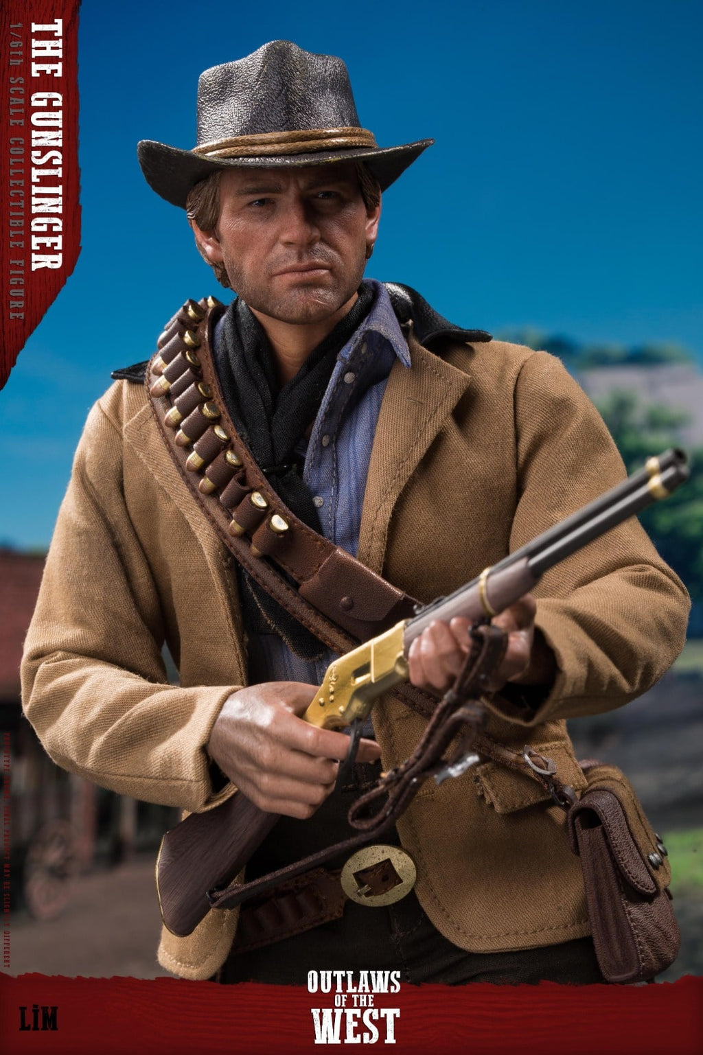 RE ORDER LIMTOYS LIM008 OUTLAWS OF THE WEST THE GUNSLINGER