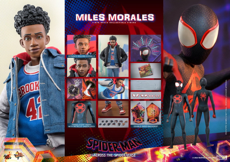 HOT TOYS MMS710 1/6 SPIDER-MAN: ACROSS THE SPIDER-VERSE MILES MORALES