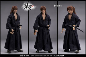 PEAKART STUDIO PA2403A 1/6 Silicone Custom-grade Roku Rurouni (Black Version)