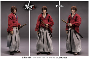 PEAKART STUDIO PA2403B 1/6 Silicone Custom-grade Roku Rurouni (Red Version) Limited to 399pcs