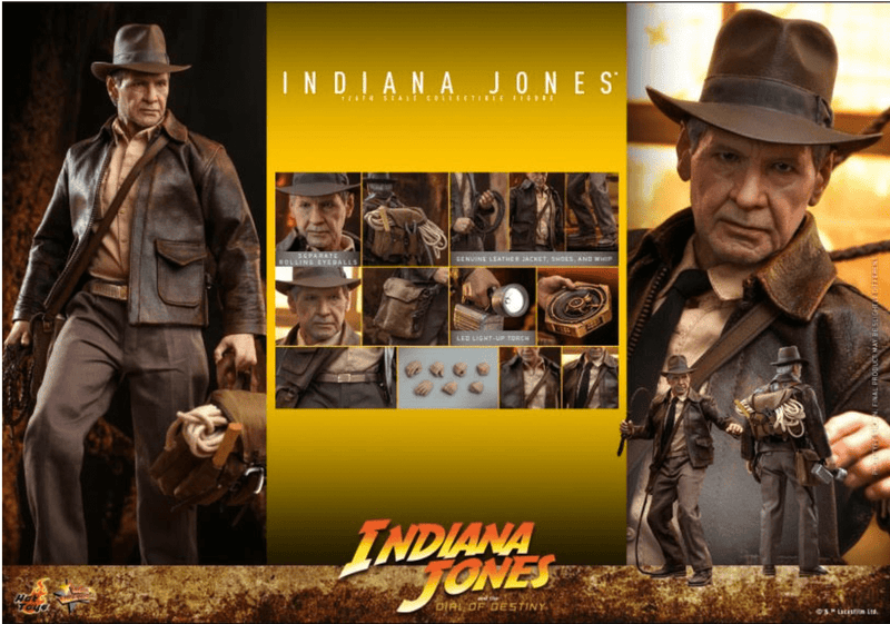 HOT TOYS MMS716 1/6 INDIANA JONES AND THE DIAL OF DESTINY INDIANA JONES