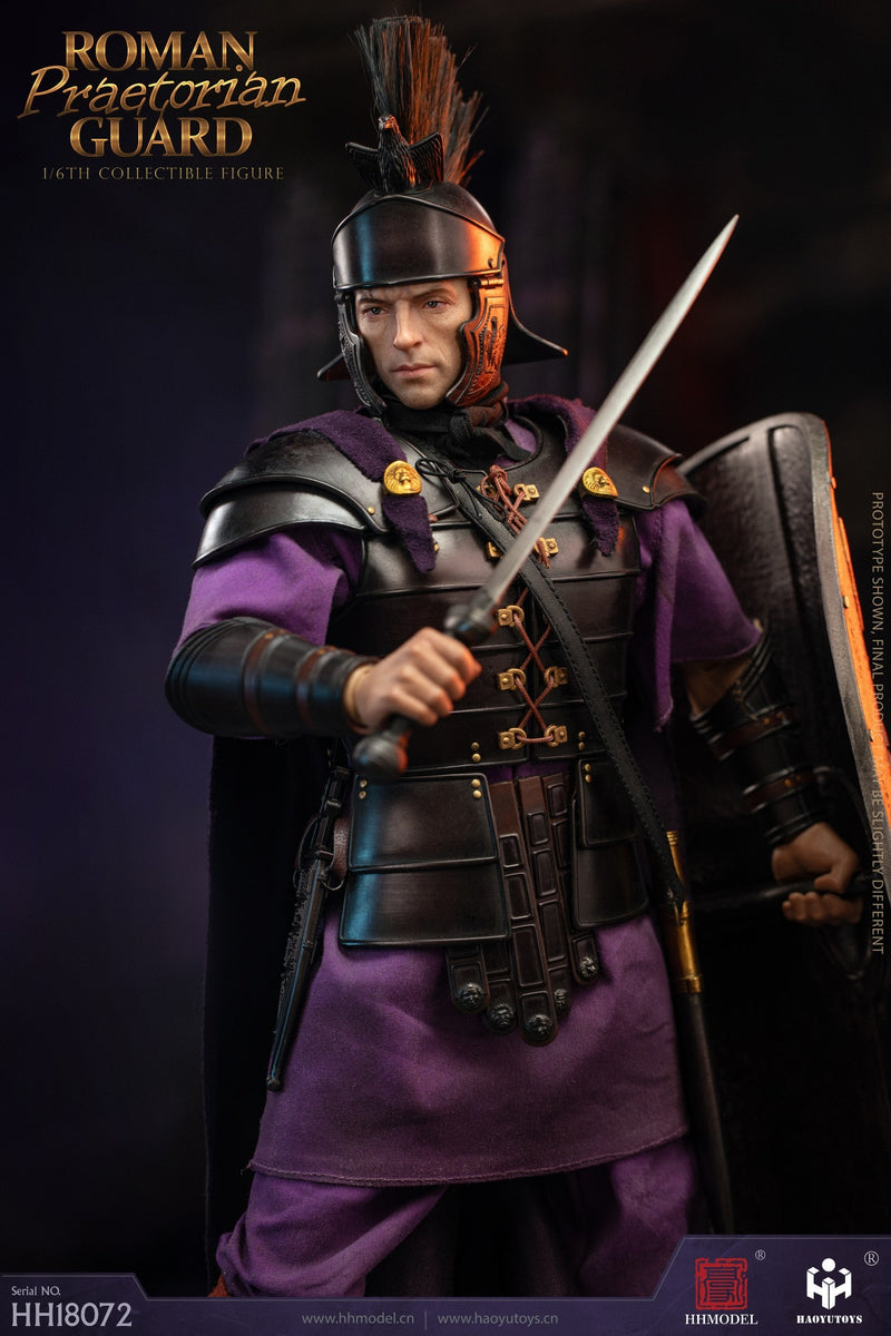 HHMODEL & HAOYUTOYS HH18072 1/6 Imperial Legion - Roman Praetorian Guard (Purple Version)