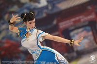 STAR MAN MS-011 1/6 Female Fighter Chun-li (Blue Cloud Patterned White Cheongsam Version)