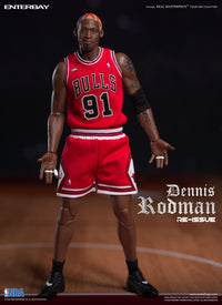 ENTERBAY RM-1059 EB 1/6 NBA REAL MASTERPIECE NBA COLLECTION - DENNIS RODMAN ACTION FIGURE (Limited Retro Edition)