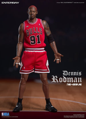 ENTERBAY RM-1059 EB 1/6 NBA REAL MASTERPIECE NBA COLLECTION - DENNIS RODMAN ACTION FIGURE (Limited Retro Edition)