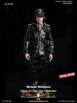 Facepoolfigure FP-019B 1/6 Discover History Series Panzer Ace Michael Wittmann Special Edition