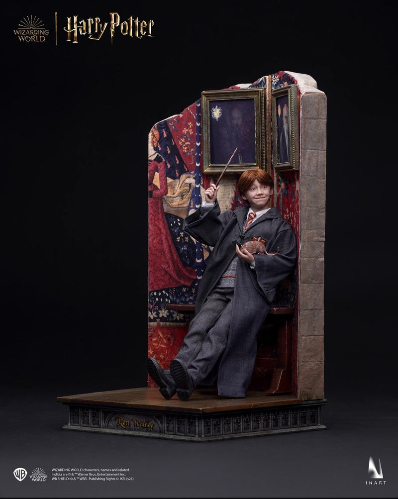 Queen Studios INART A010D1 1/6 Harry Potter and the Philosopher's Stone - Ron Weasley Deluxe Version Hair Transplant Headsculpt