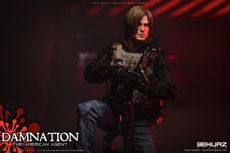 EKUAZ STUDIO EKS09 1/6 DAMNATION - THE AMERICAN AGENT