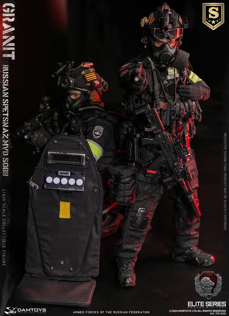 DAMTOYS 78103S 1/6 RUSSIAN SPETSNAZ MVD SOBR GRANIT SPECIAL EDITION