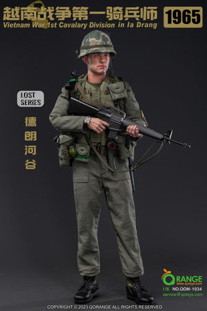 QORANGE QOTOYS QOM-1034 1/6 Vietnam War U.S. Army 1st Cavalry Division in Ia Drang 1965