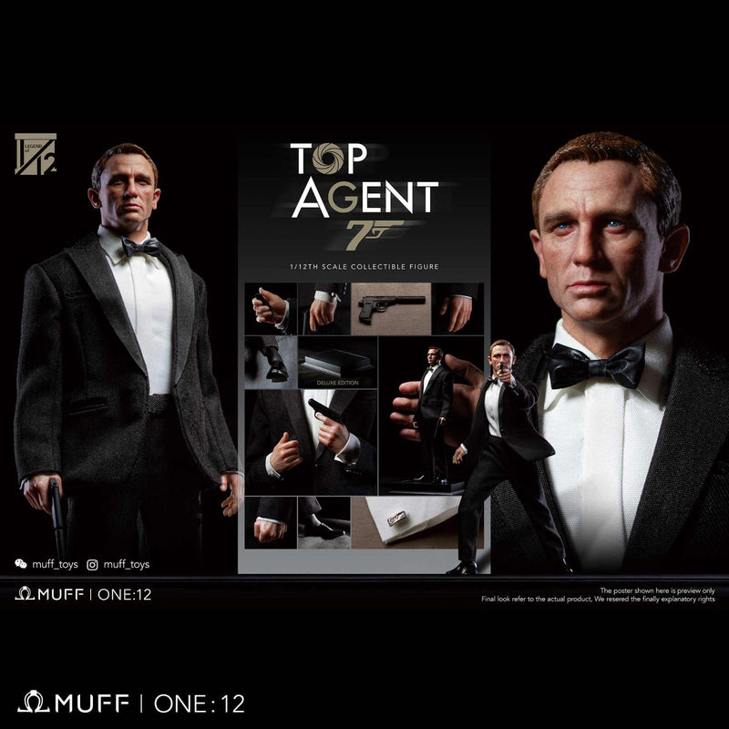 MUFF TOYS MF-06B 1/12 TOP AGENT Deluxe Edition