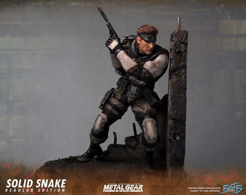 ESTATUA FIRST 4 FIGURES - Metal Gear Solid Snake