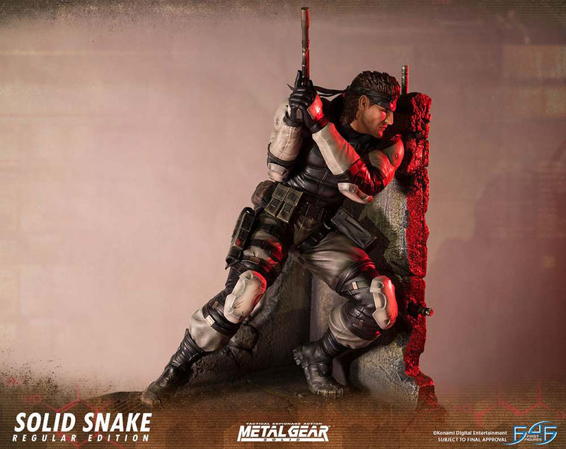 ESTATUA FIRST 4 FIGURES - Metal Gear Solid Snake