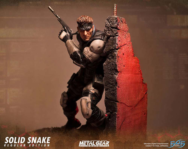 ESTATUA FIRST 4 FIGURES - Metal Gear Solid Snake