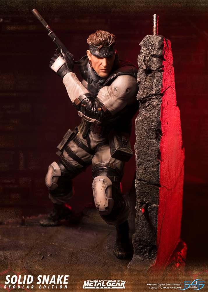 ESTATUA FIRST 4 FIGURES - Metal Gear Solid Snake