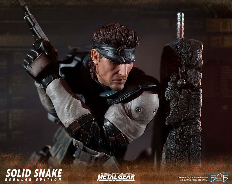 ESTATUA FIRST 4 FIGURES - Metal Gear Solid Snake