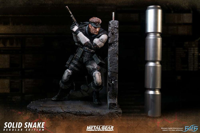 ESTATUA FIRST 4 FIGURES - Metal Gear Solid Snake