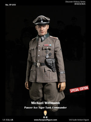 Facepoolfigure FP-019B 1/6 Discover History Series Panzer Ace Michael Wittmann Special Edition