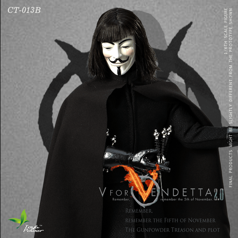 Toys Power CT-013B 1/6 V for Vendetta Action Figure (Standard Version)