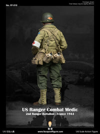 Re-order: Facepoolfigure FP-010 1/6WWII US Ranger Combat Medic – France 1944