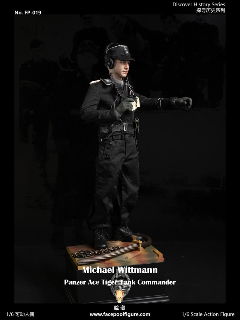 Facepoolfigure FP-019B 1/6 Discover History Series Panzer Ace Michael Wittmann Special Edition