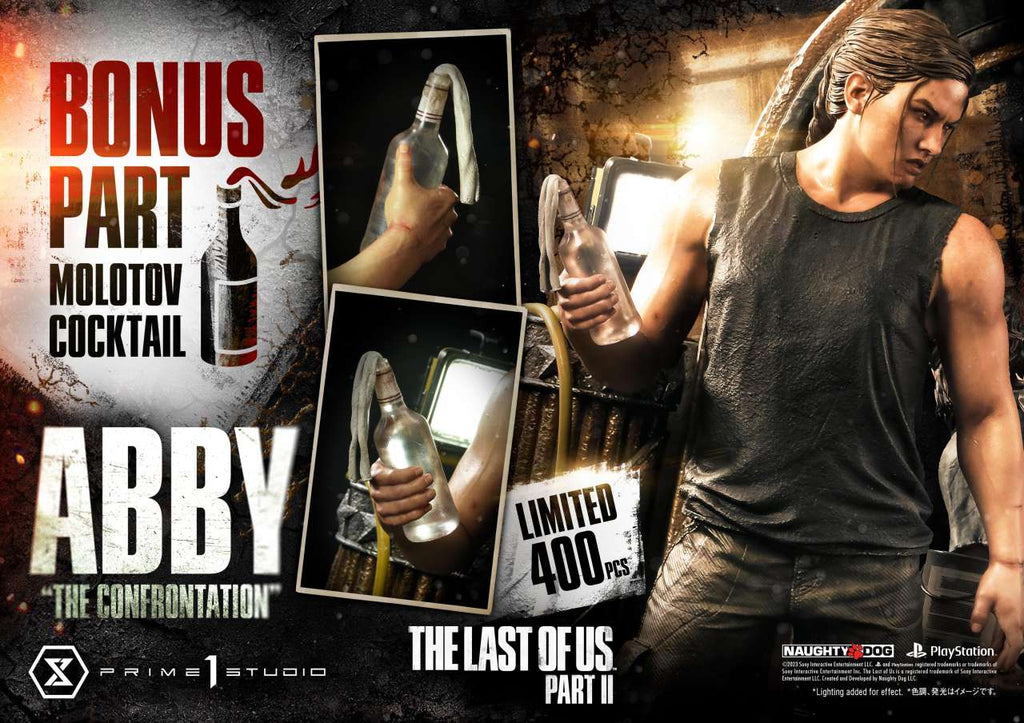 PRIME 1 The Last of Us Part II Estatua 1/4 Ultimate Premium Masterline Series Abby "The Confrontation" Bonus Version 58 cm