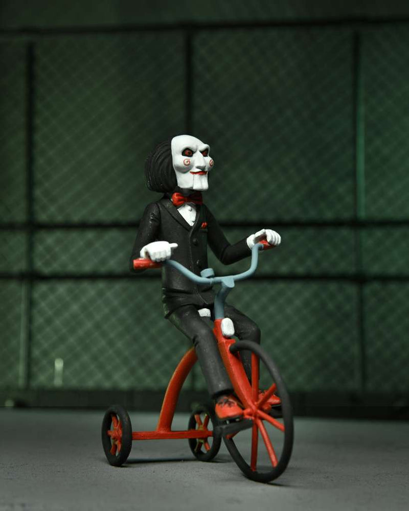 Neca Saw Figura Toony Terrors Jigsaw Killer & Billy Tricycle Boxed Set 15 cm