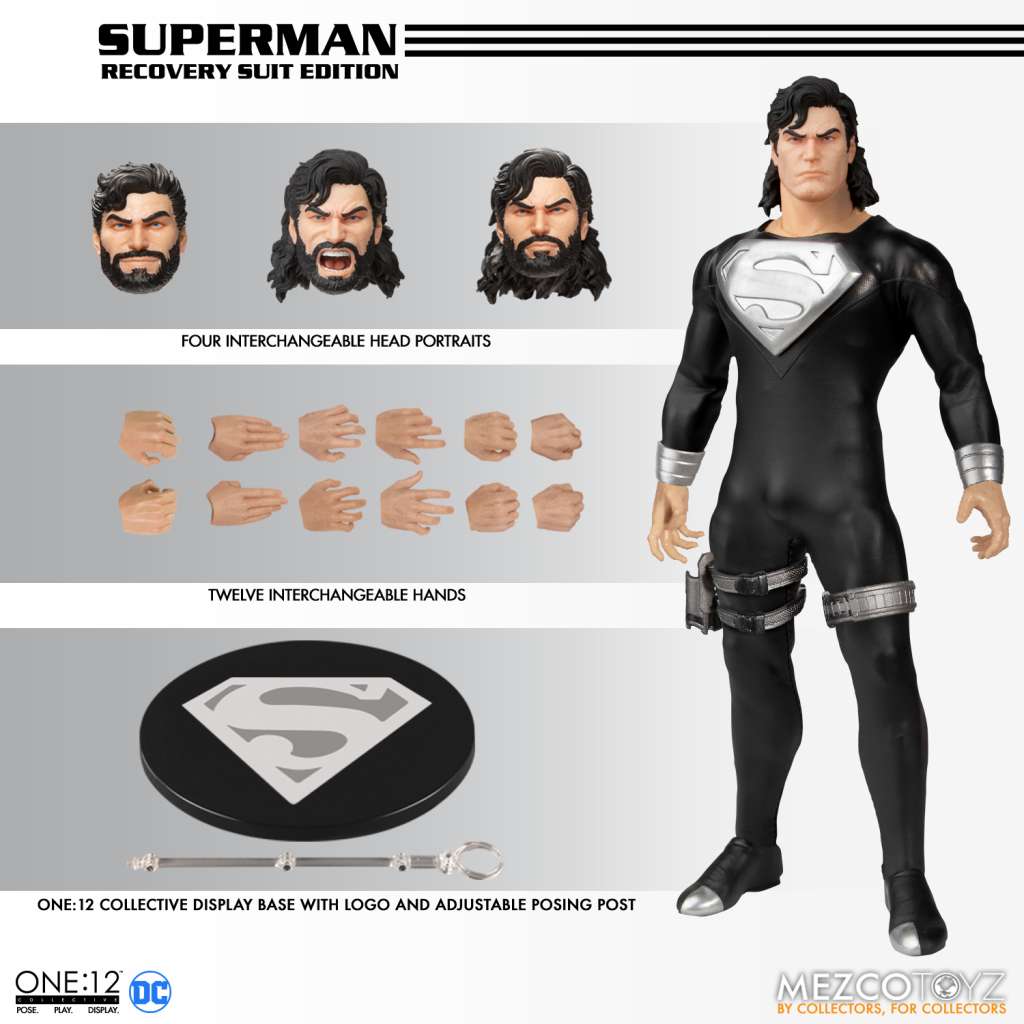 MEZCO TOYS DC Comics Figura 1/12 Superman (Recovery Suit Edition) 16 cm