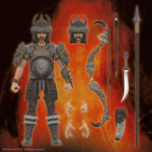 SUPER 7 Conan el Bárbaro Figura Ultimates Subotai (Battle of the Mounds) 18 cm