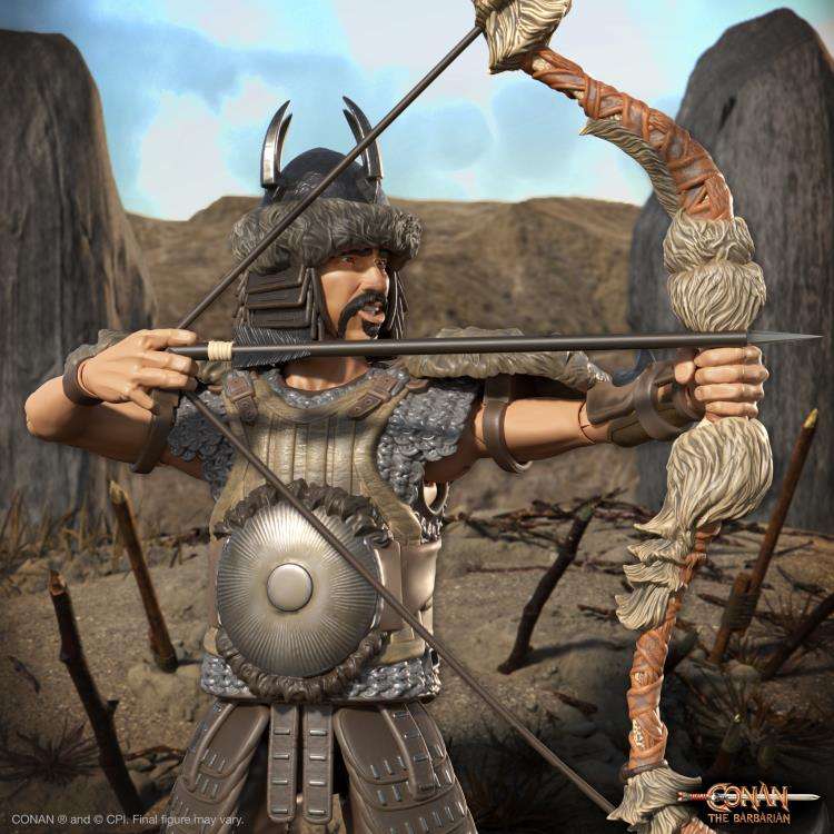 SUPER 7 Conan el Bárbaro Figura Ultimates Subotai (Battle of the Mounds) 18 cm