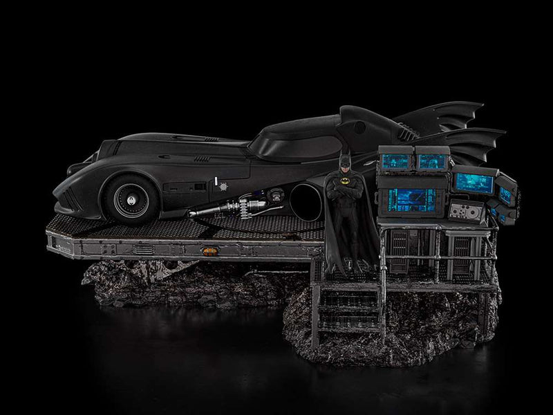 Iron Studios DC Comics Estatua Art Scale Deluxe 1/10 The Flash Movie Batmobile 31 cm