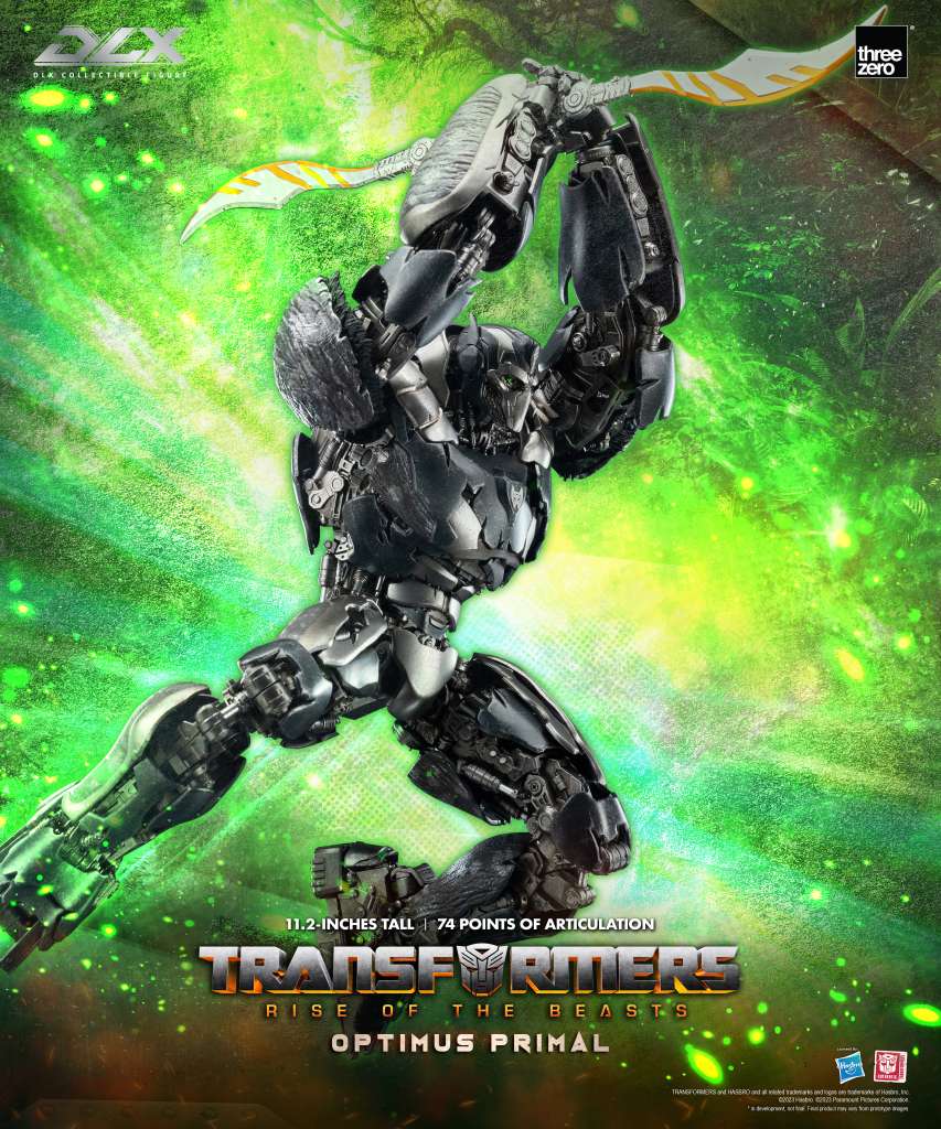 FIGURA DE ACCIÓN Threezero - Transformers Rise Of The Beasts Dlx Optimus Primal