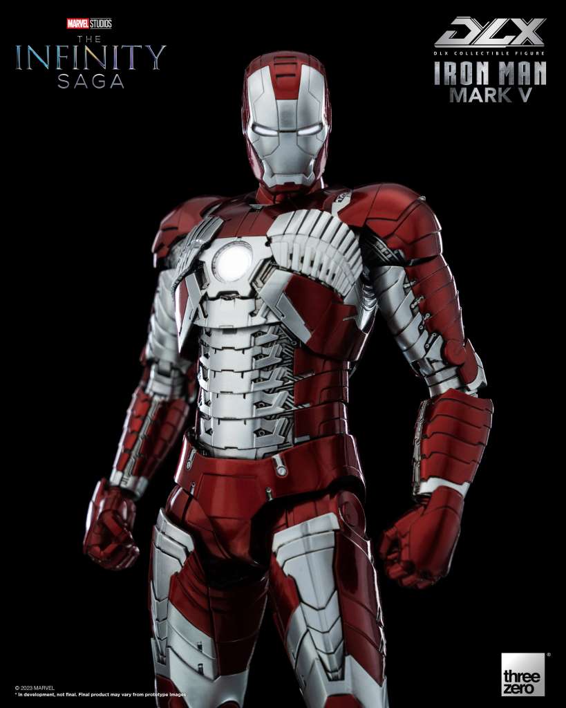 Figura Threezero Infinity Saga Dlx Iron Man Mark 5 Af