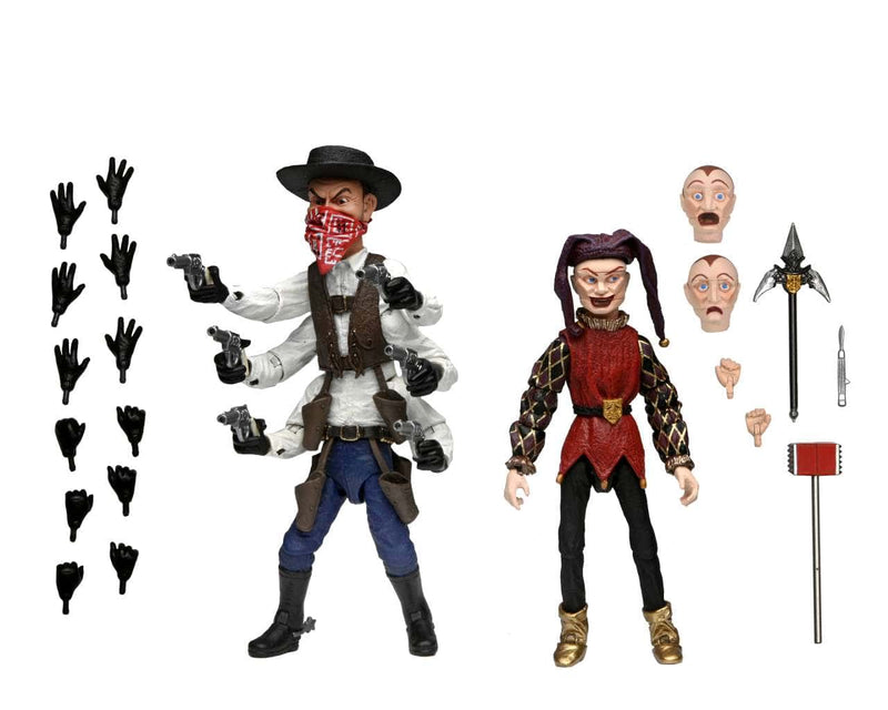 FIGURA NECA - Puppet Masters Sixshooter & Jester 2pack