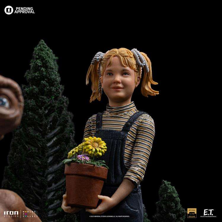 ESTATUA Iron Studios - E.T. The Extra Terrestrial E.T. & Kids 1/10