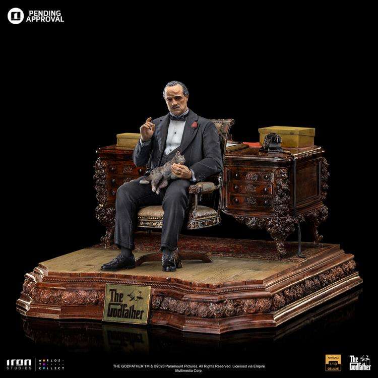 ESTATUA Iron Studios - The Godfather Don Vito Corleone Deluxe 1/10
