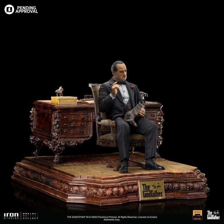 ESTATUA Iron Studios - The Godfather Don Vito Corleone Deluxe 1/10