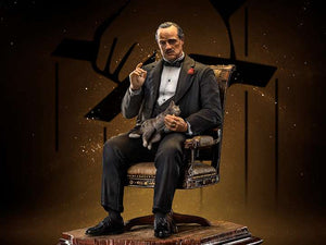 ESTATUA Iron Studios - The Godfather Don Vito Corleone 1/10