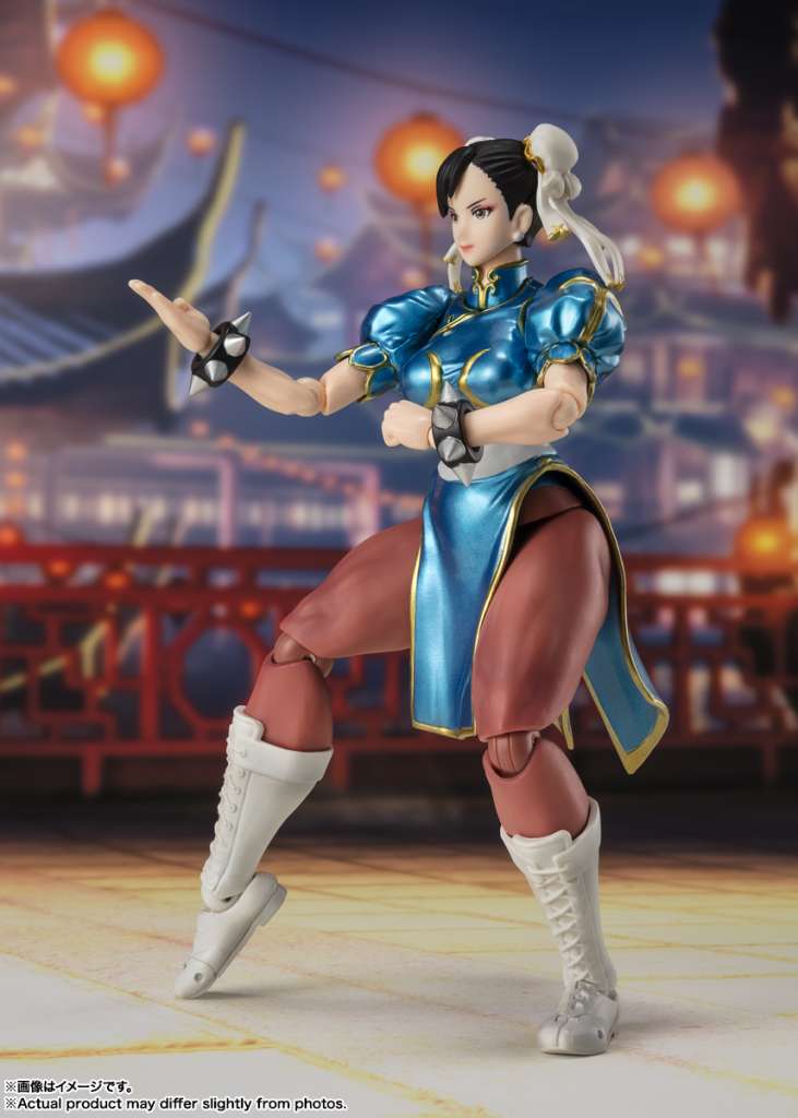 FIGURA DE ACCIÓN BANDAI - Street Fighter Chun-Li Outfit 2 Shf